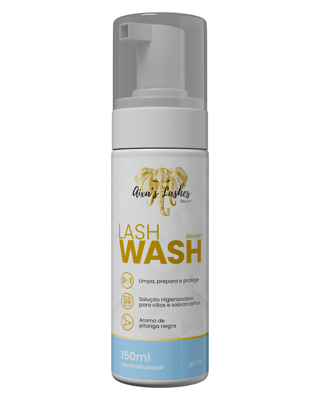 LASH WASH - SEMANA CONSUMIDOR - Higienizador de cílios e sobrancelhas
