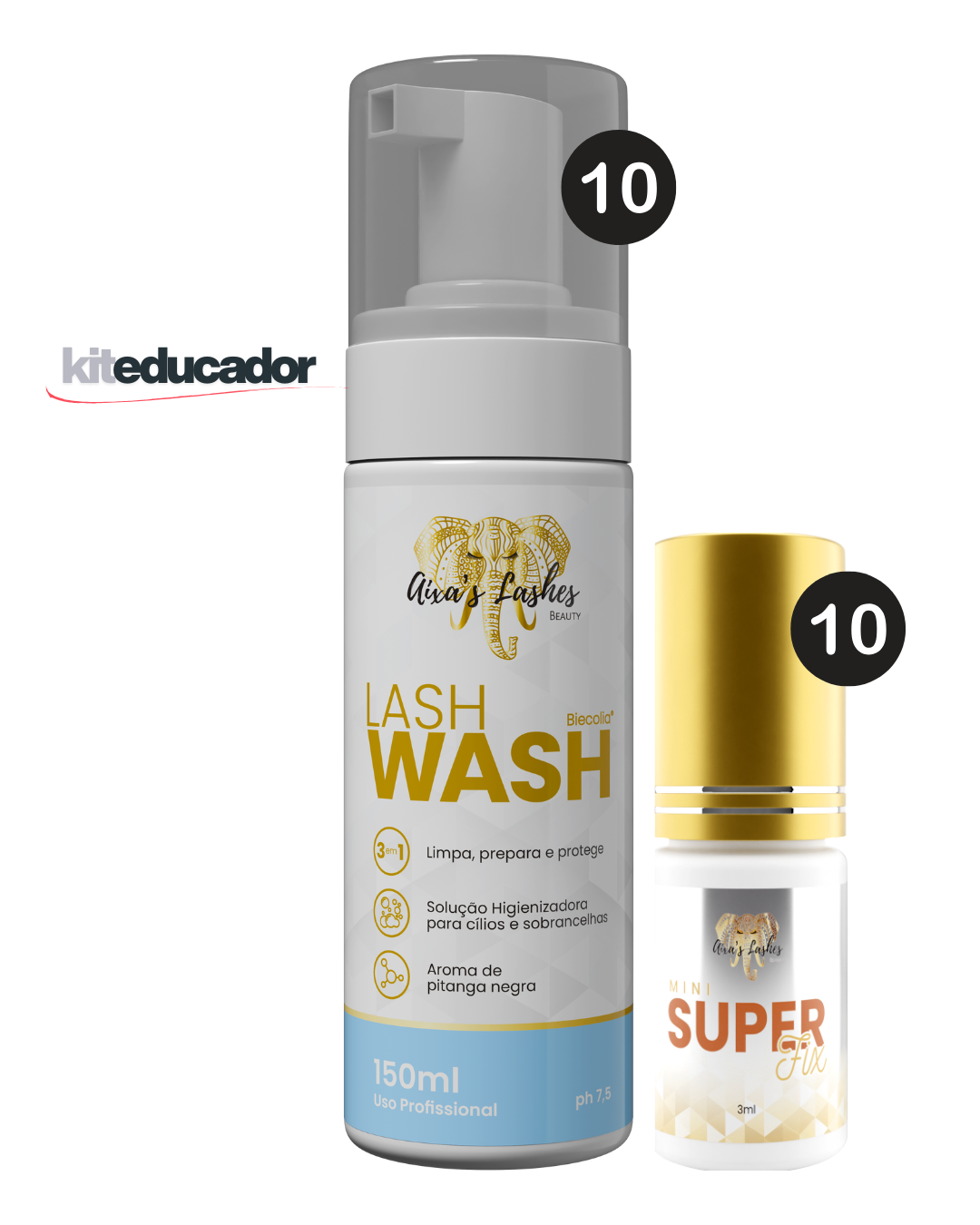 KIT EDUCADOR - 10x WASH + 10x SUPER FIX