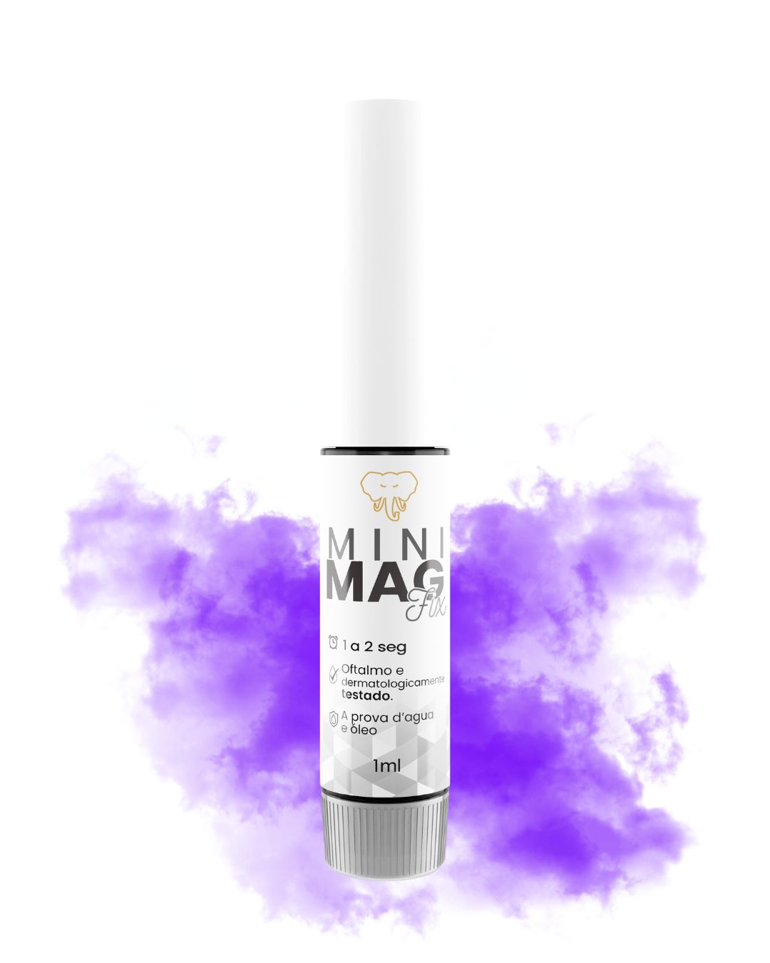 MAG FIX – Cola para extensão de cílios + 1 GUIA HARMONIZAÇÃO DO OLHAR - Umidade Adaptável Premium