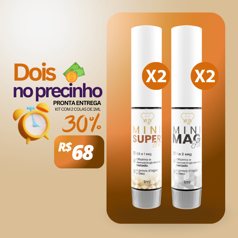 2 COLAS DE 1ML - 30% OFF