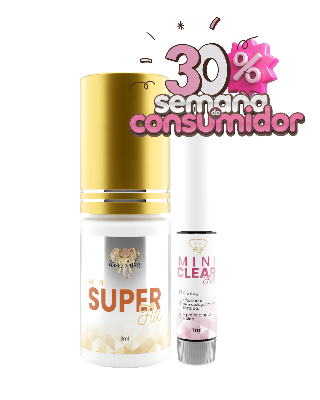 KIT 3ML SUPER + 1ML CLEAR