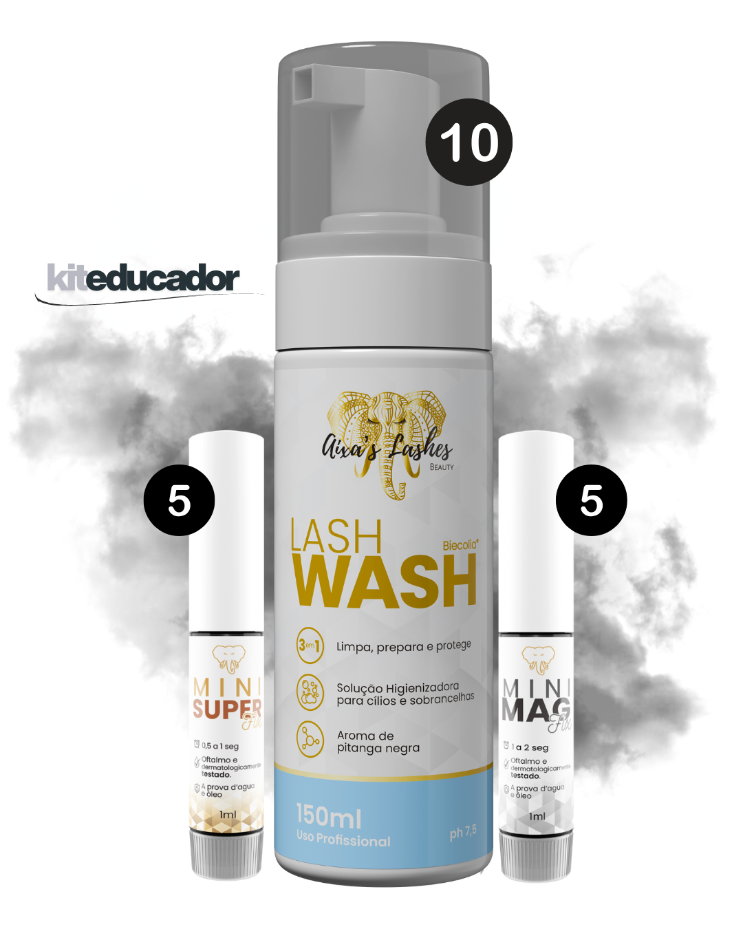 KIT EDUCADOR - 10x WASH + 5x MAG FIX + 5x SUPER FIX