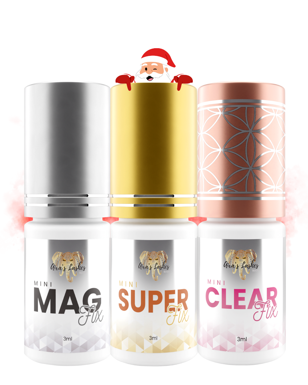 Trio Natalino - 1 MAG 3ML + 1 SUPER 3ML + 1 CLEAR 3ML