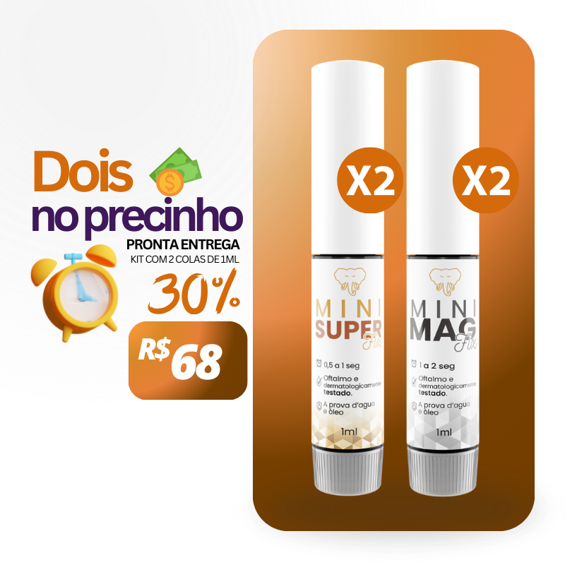 2 COLAS DE 1ML - 30% OFF