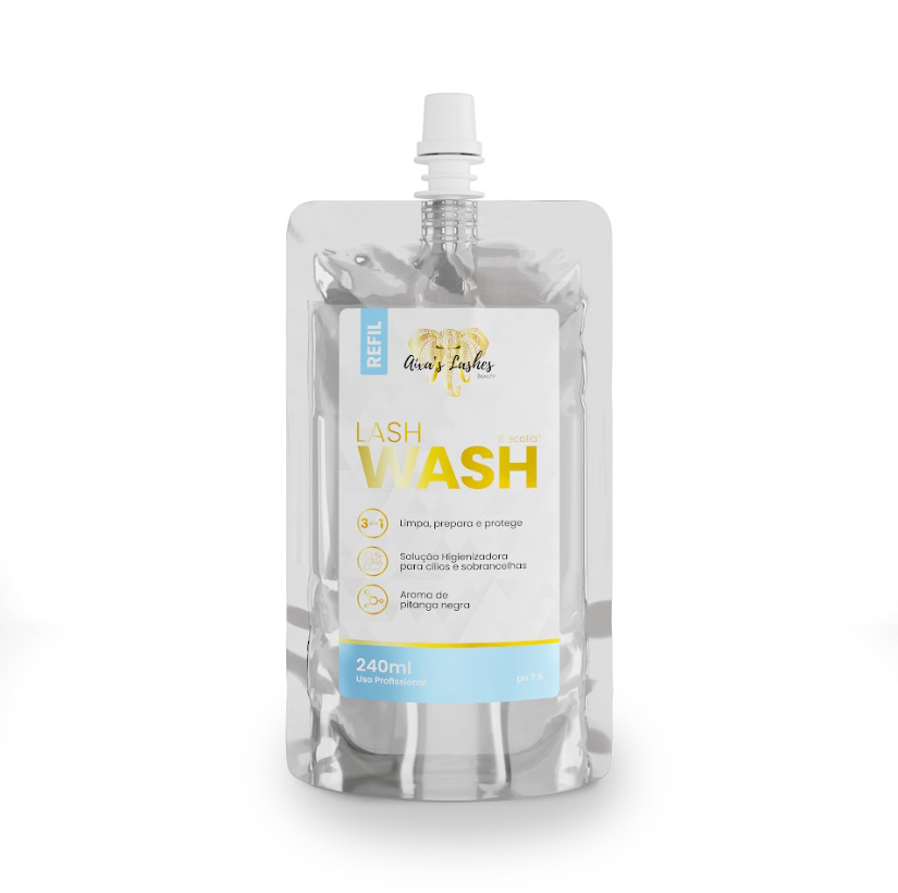 LASH WASH – Higienizador de extensão de cílios (REFIL)