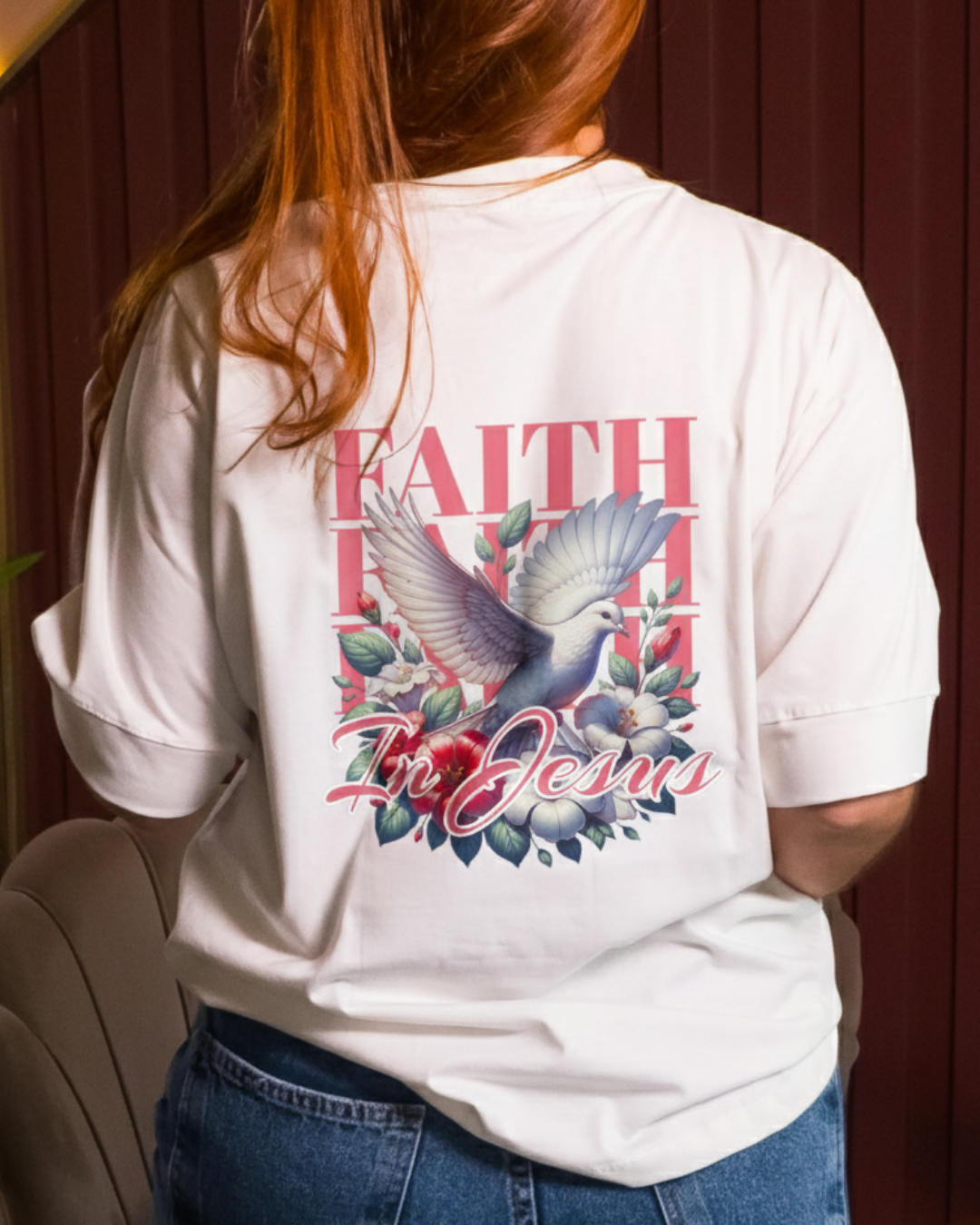 T-SHIRT OVERSIZED PREMIUM -  FAITH