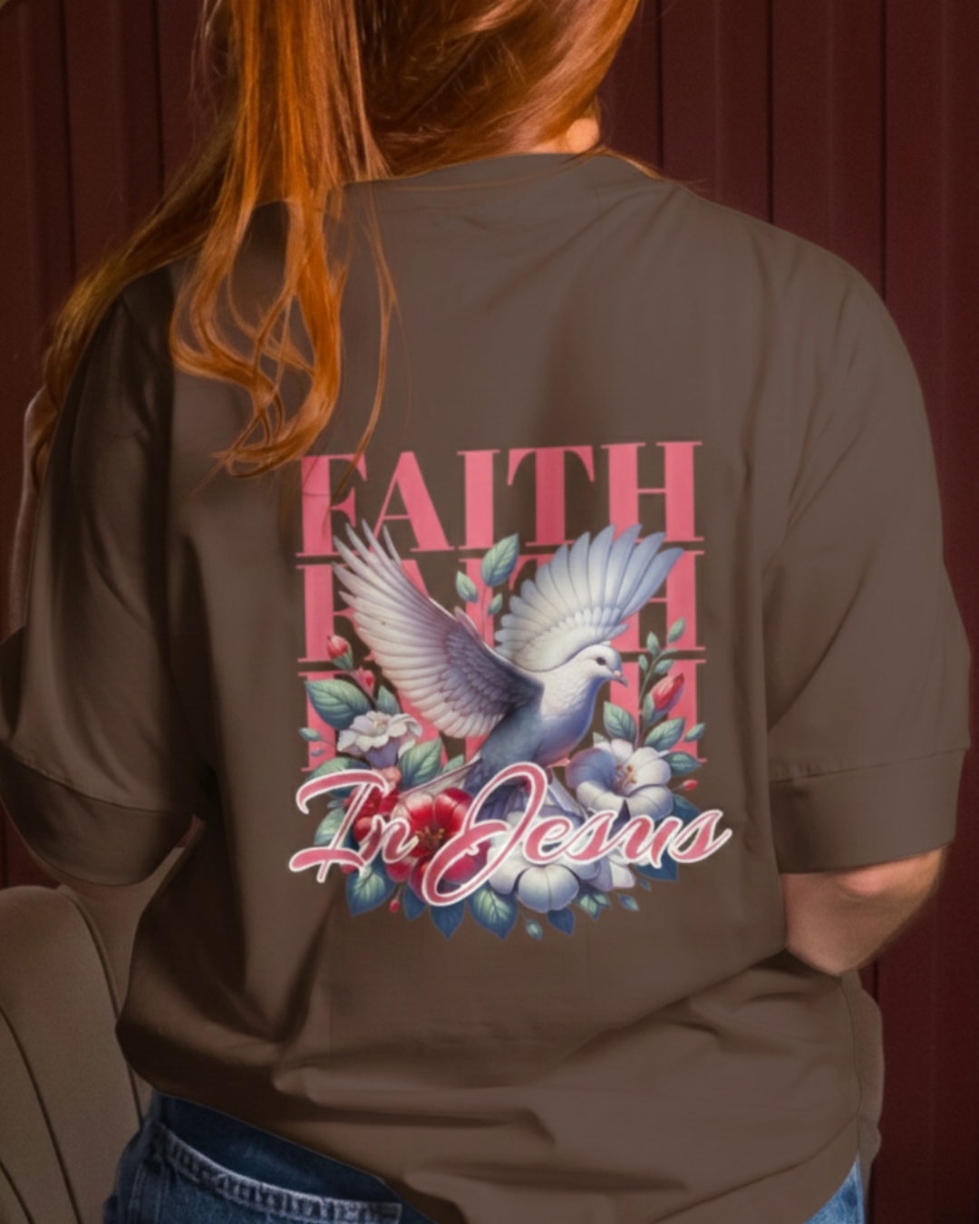 T-SHIRT OVERSIZED PREMIUM -  FAITH