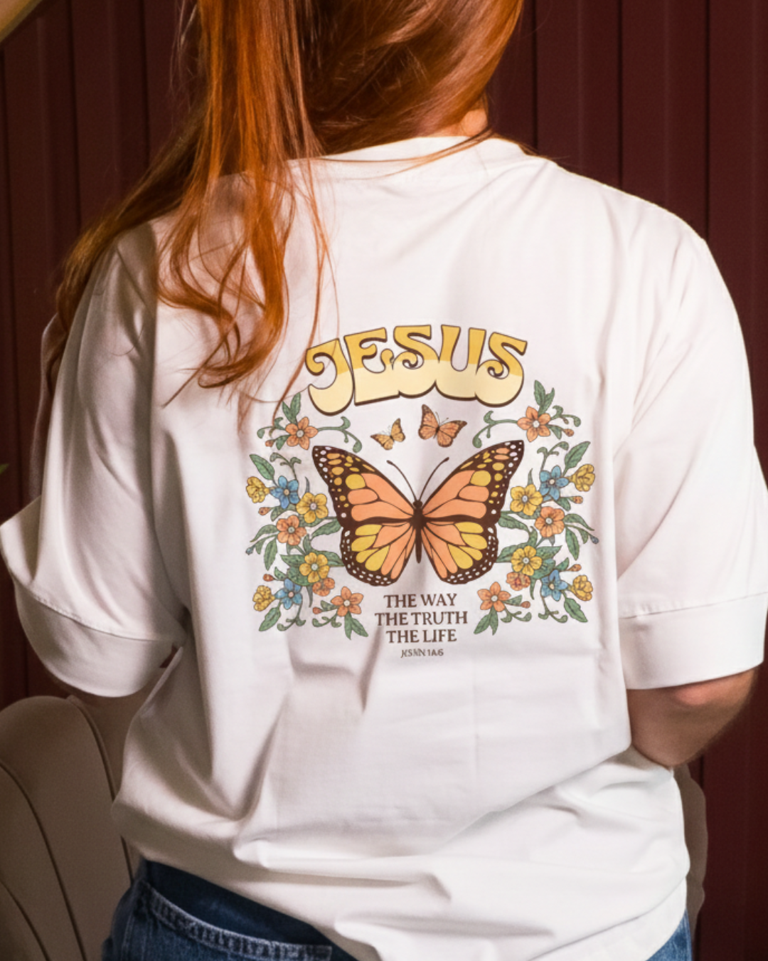 T-SHIRT OVERSIZED PREMIUM - BORBOLETA