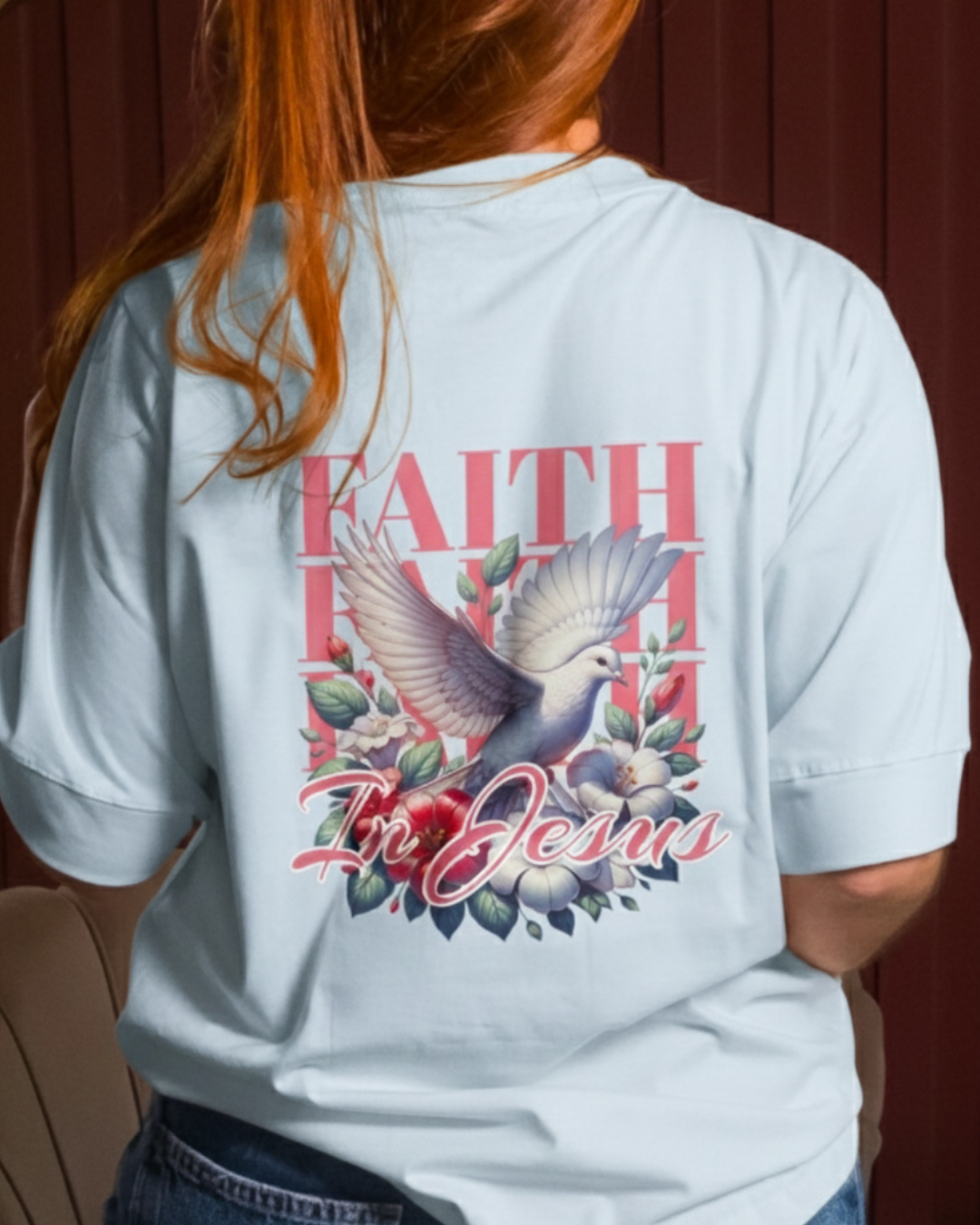 T-SHIRT OVERSIZED PREMIUM -  FAITH