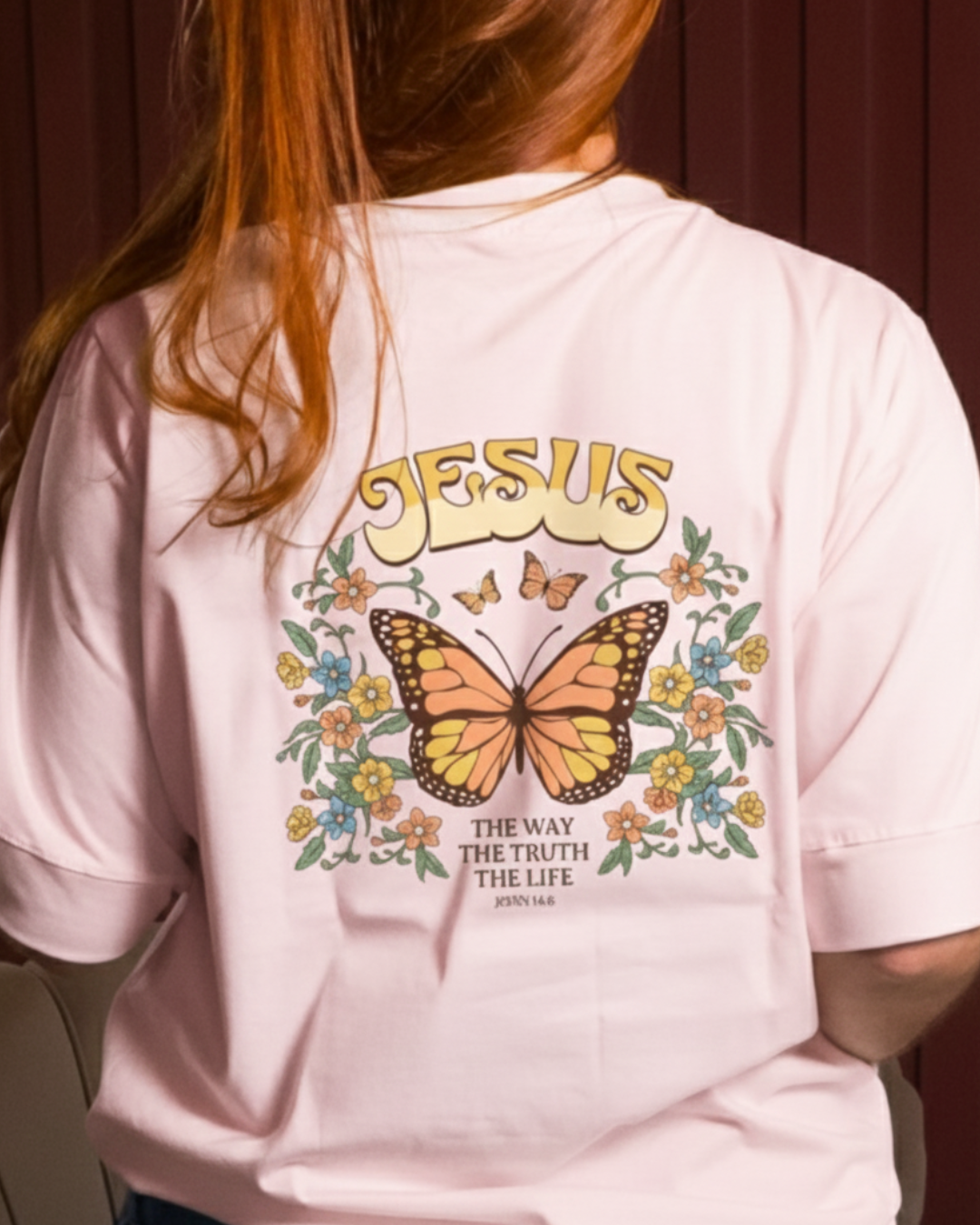 T-SHIRT OVERSIZED PREMIUM - BORBOLETA