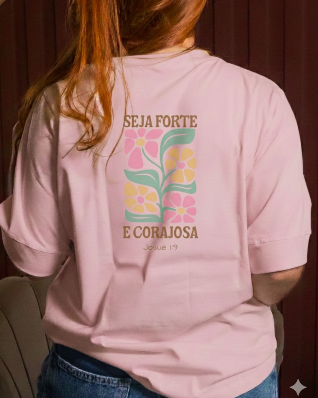 T-SHIRT OVERSIZED PREMIUM -  SEJA FORTE COSTAS